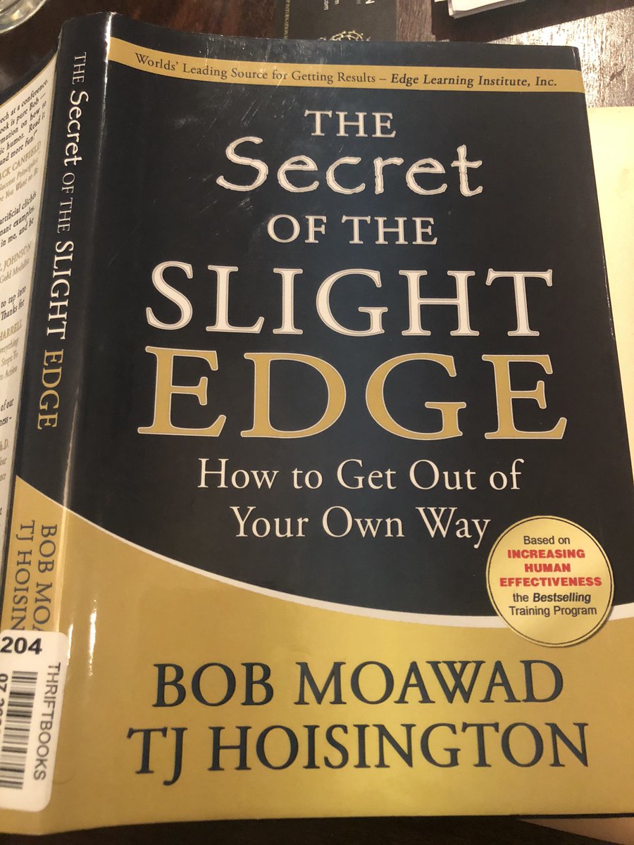 simplysherrij's tweet photo. @TrevorMoawad And one of my success habits is that I study 📖 the people who taught the people I study. So you know I had to pick up this gem 💎! Lots of game changing stuff in this book 📚! #MambaMentality #workwhileotherssleep #iamlegendary https://t.co/EkvtOFisCe