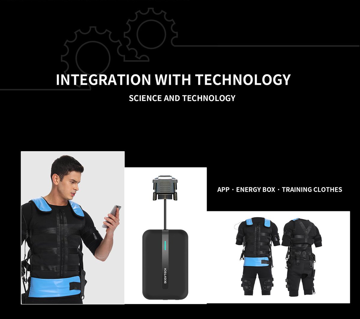 Cathy93310286's tweet image. Professional EMS training suit (complete equipment) 
EMS 20minutes =120minutes fitness result.
#bodytechemsfitness #emstechnology