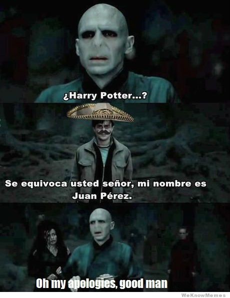 Jean-Baptiste HAQUET on X: Memes Harry Potter Español    / X