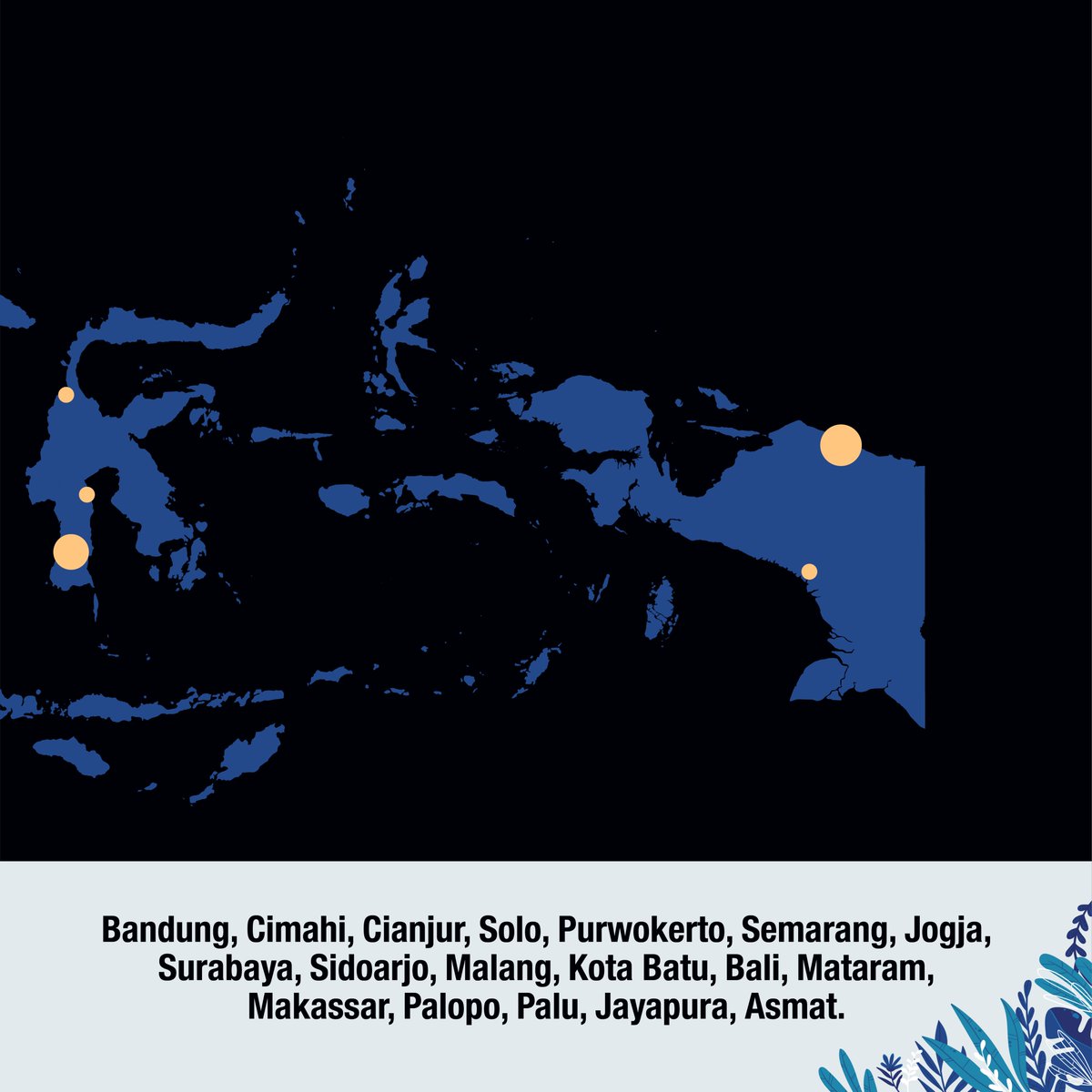 Tahukah kamu? Sedikit berbeda dengan di negara-negara lain, Earth Hour di Indonesia tumbuh menjadi gerakan masyarakat yang tergabung dalam komunitas Earth Hour di berbagai kota dari Papua hingga Aceh.
#EarthHour2020 #Connect2Earth #NatureMatters #TogetherPossible