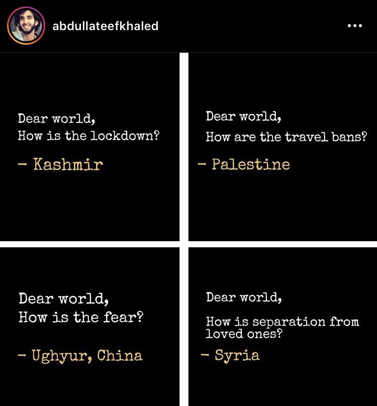 mariamkhalid_92's tweet photo. Perhaps we can understand and feel for them more after today. 
#StayHome #malaysiacovid19 https://t.co/UtiLh0kMUt