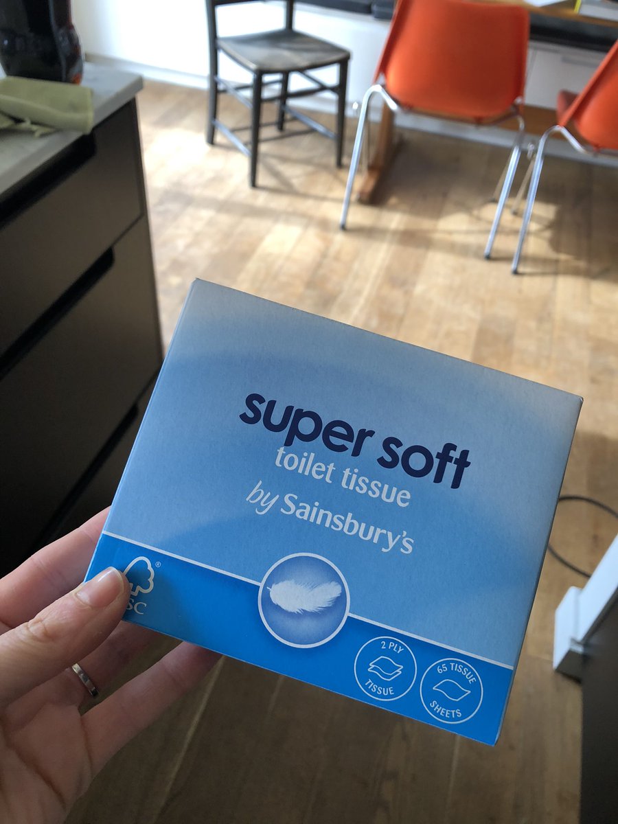 Shop arrived....65 sheets for a family of 5...😬💩😅