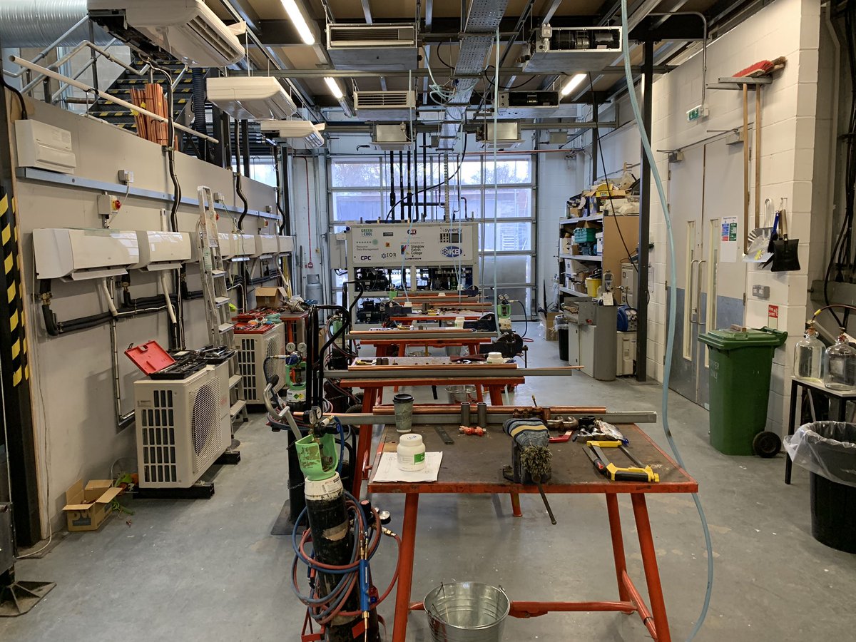 Great to have the team from <a href="/KbRefrigeration/">KB Refrigeration</a> and <a href="/CarterSynergy/">Carter Synergy Ltd</a> in taking the engineers through their Brazing Test last week. <a href="/tdeith68/">LAnarkshireRAM</a> <a href="/GKCollege/">Glasgow Kelvin College</a>