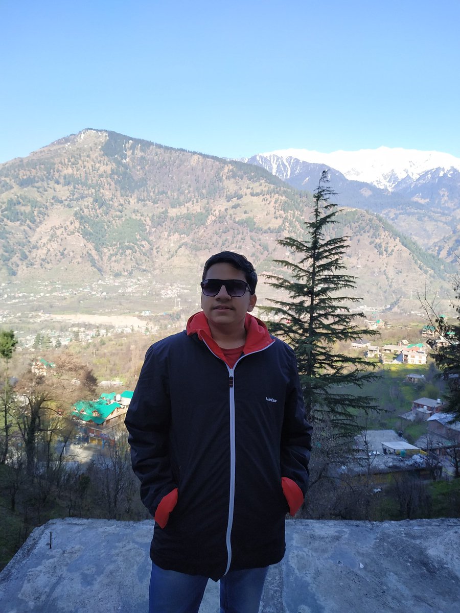 virrrag's tweet photo. #being_invincible . Awesome experience. Trekking in Manali.ππβοΈ https://t.co/k2KITZazWE