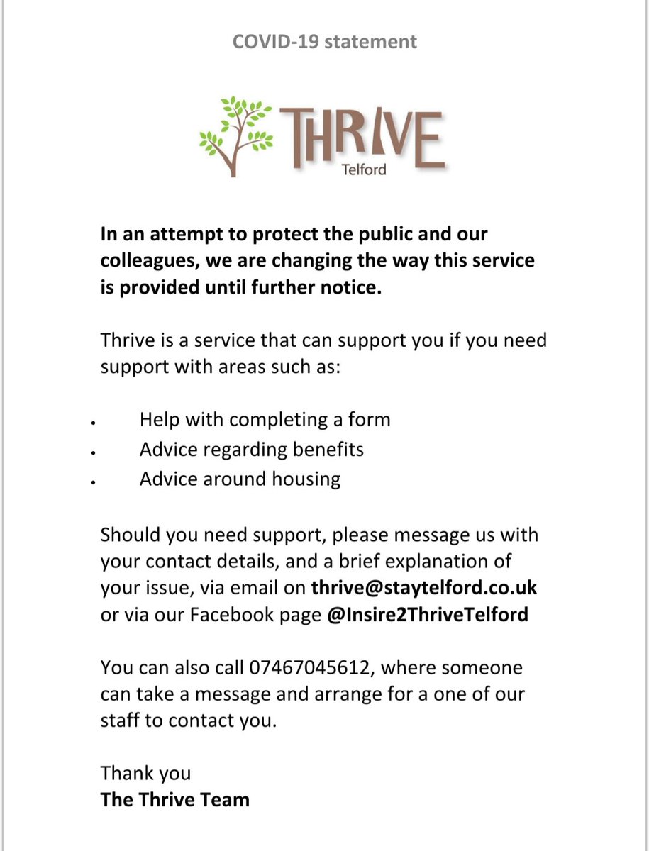 Thrive Floating Support tweet media