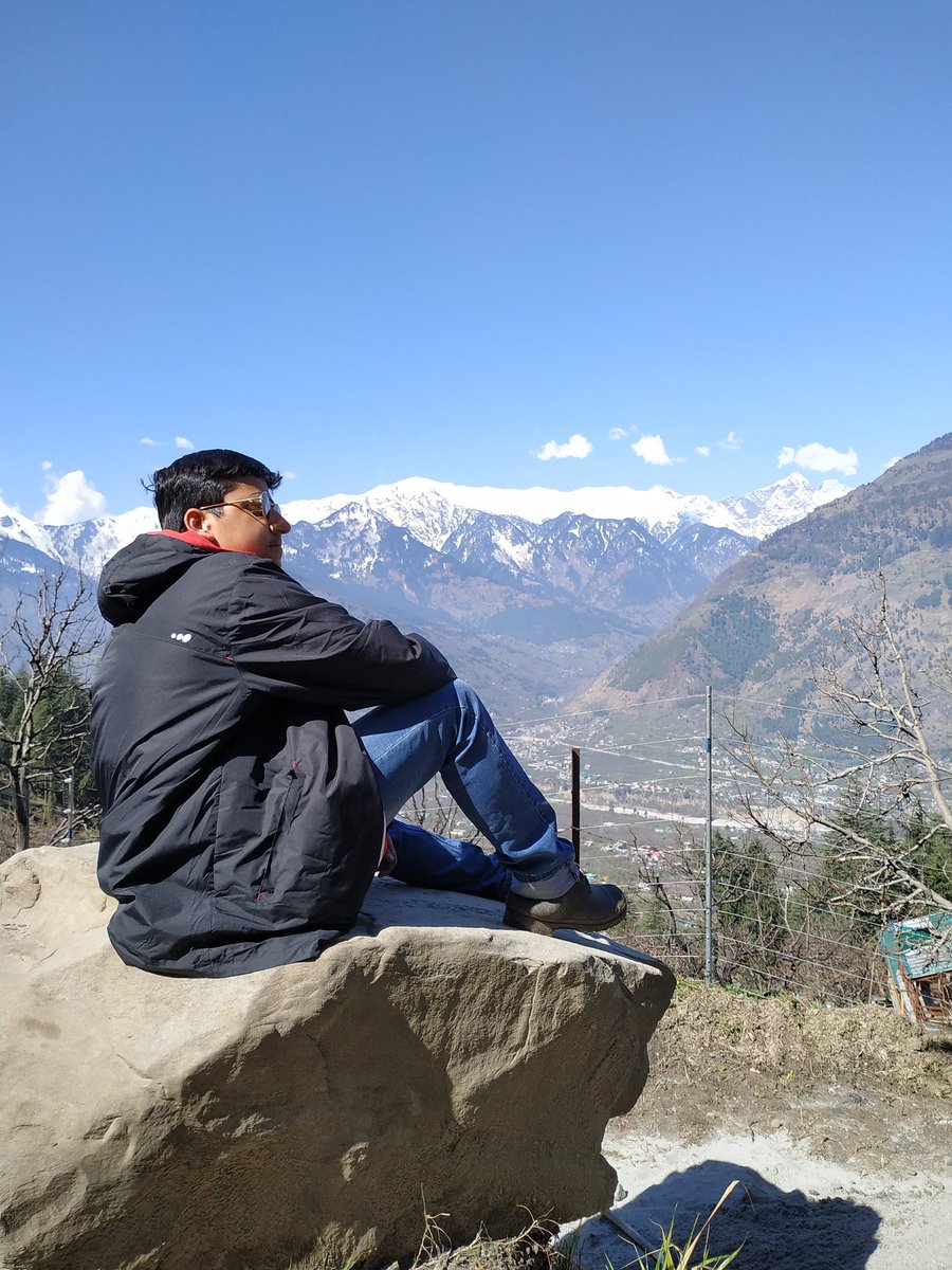 virrrag's tweet photo. #being_invincible . Awesome experience. Trekking in Manali.ππβοΈ https://t.co/k2KITZazWE