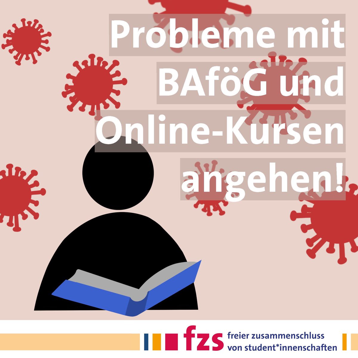 fzs_ev's tweet photo. #coronacampus ⬇️⬇️
Der fzs fordert gemeinsam mit @GEWStudis, den @jusohsgn, @linkesds und @campusgruen die soziale Absicherung der Studierenden und äußert Bedenken gegenüber Online-Lehrveranstaltungen als 1-zu-1-Ersatz.

Lest alles dazu hier: https://t.co/20BSgdfIm8 https://t.co/apJAR3m7mT