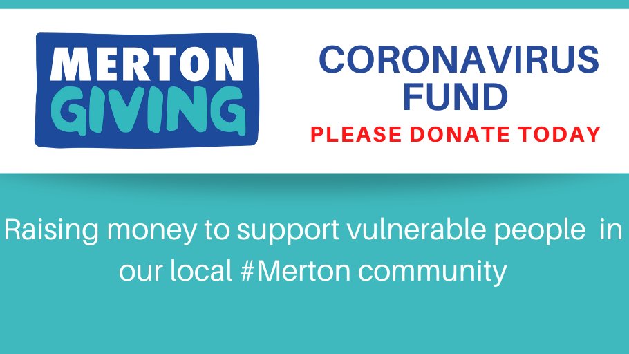 MCOrganisations's tweet photo. We have set up the #MertonGiving Coronavirus Fund to support charities to help vulnerable people. All donations to this Fund will be used to assist volunteers to deliver shopping and other vital support to those isolated in their homes during this time 👏 https://t.co/hwRPGRsatc https://t.co/Qx7fhY7Vfq