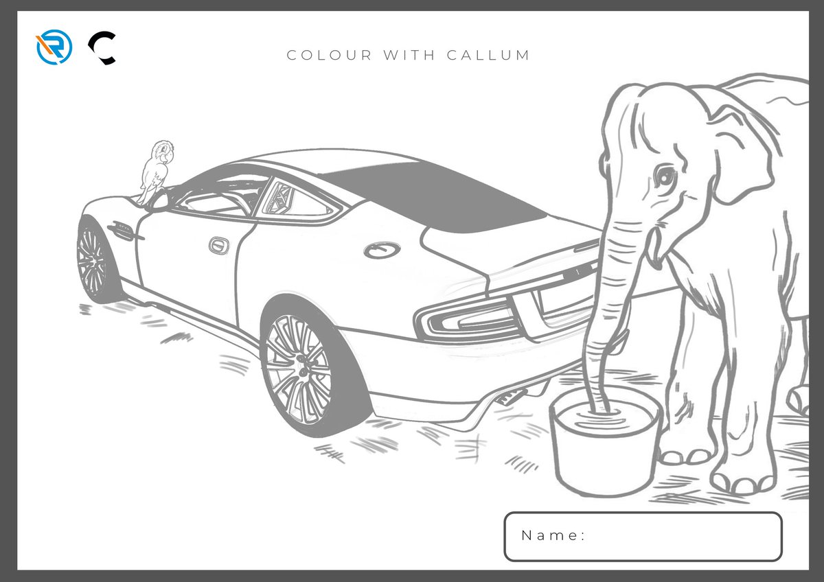 Carpervert's tweet photo. Is anyone else getting their cubs/wife to #colourwithcallum? Such a great idea by @IanCallum and his team. Hashtag your entries on here and Instagram and you could win something. Possibly not an Aston. https://t.co/WCbwkzrbIC