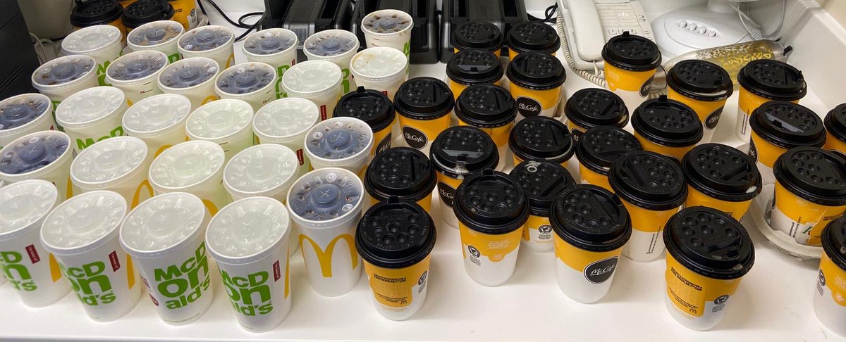Massive thanks to <a href="/McDonalds/">McDonald's</a> and <a href="/tnicholls23/">Tom Nicholls</a> for this delivery this morning! We are again so grateful 😊