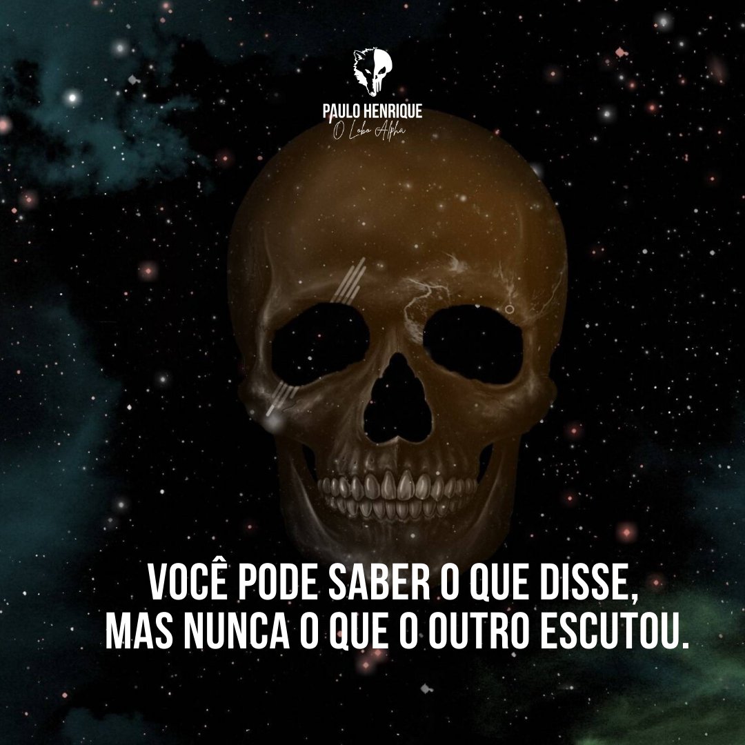 paulohupoficial's tweet image. Se soubéssemos quantas e quantas vezes as nossas palavras são mal interpretadas, haveria muito mais silêncio neste mundo.🤫💀🐺

#dizer #falar #escutar #silêncio #lobo #alpha #proposito