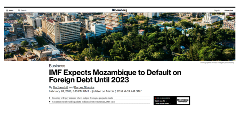 But it was short-lived... And the presource curse hit. The debt exploded, FDI stopped, foreign aid stopped... what happened?