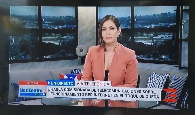 NETPRonline's tweet image. Sandra Torres, presidenta del @NETPRonline detalla en @NoticentroWAPA el incremento exponencial del uso de Internet en la isla, tras la directriz por Orden Ejecutiva de la Gobernadora @wandavazquezg para que las familias permanezcan en el hogar. @fortalezapr #YoMeQuedoEnCasa