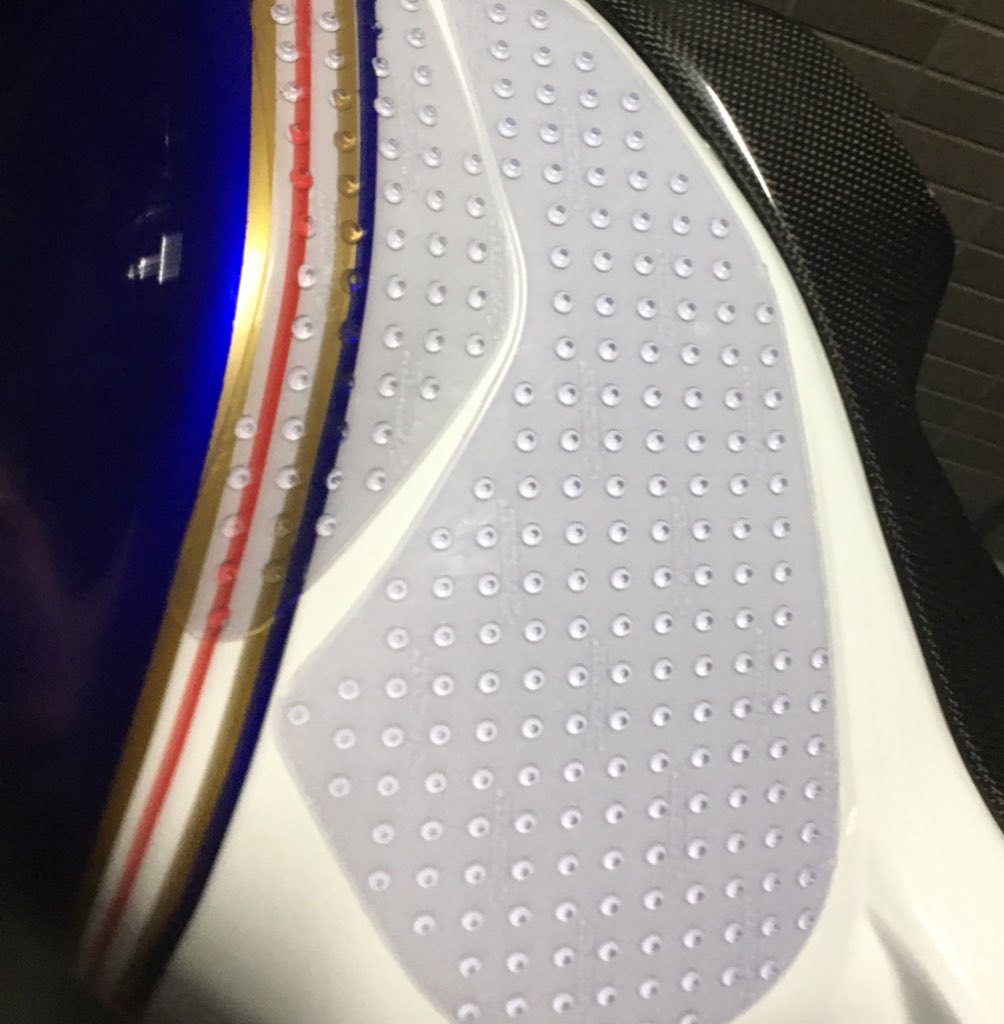 KiYoNASERI's tweet image. Rothmansカウルにもストンプグリップ装着☺️
これ無しじゃ生きられない身体になってしまった🥺
#STOMPGRIP