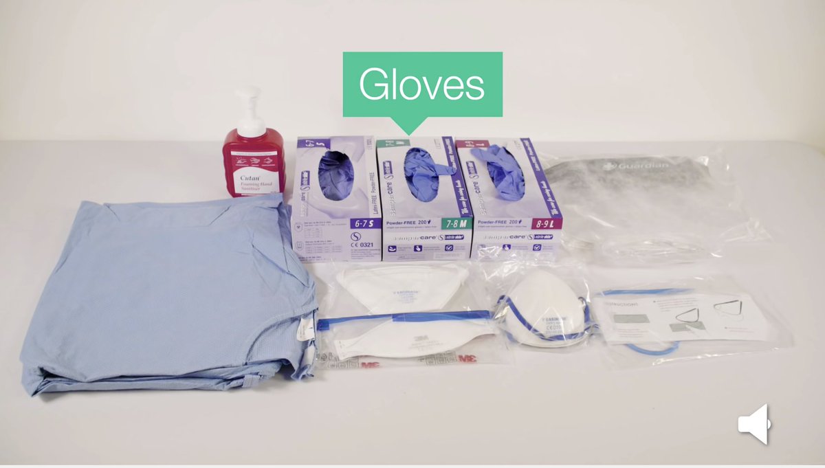 COVID-19 Quick Guide for putting on (donning) Personal Protective Equipment (PPE):
Visit Public Health England website where there are videos and also quick reference cards for donning and doffing Personal Protective Equipment PPE :  gov.uk/government/pub…