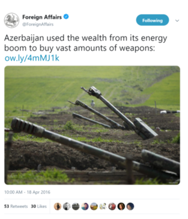 Azerbaijan is also a good case study: