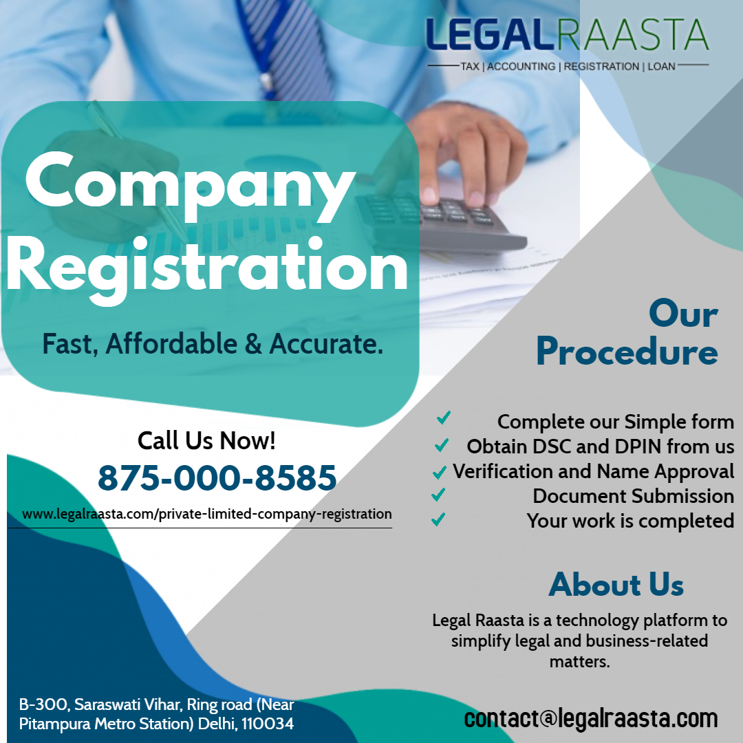 LRaasta's tweet photo. LegalRaasta provides the best Company Registration services 🤩 in India. We work as an Ideal 👍 for start-ups going for growing business

Our Procedure is so simple with small steps:

Visit here for more info: https://t.co/vMWkHLtyM5

#companynameregistration #companyregistration https://t.co/ZArabEblg1