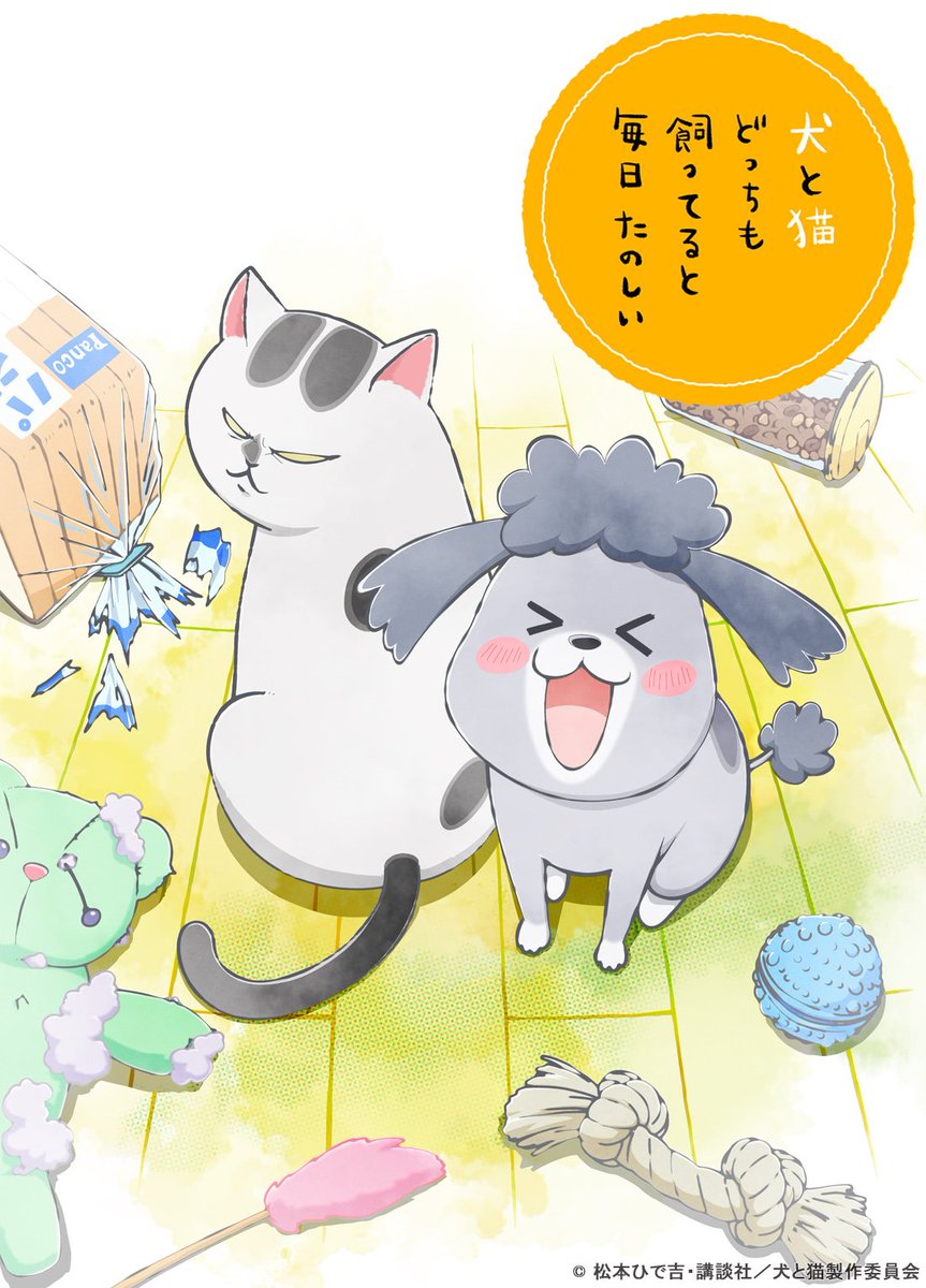 inu to neko docchi mo katteru to mainichi tanoshii japanese