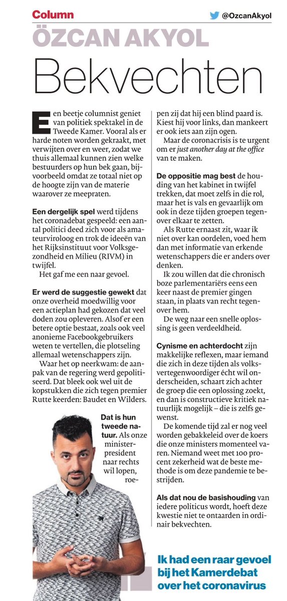 Column: cynisme en achterdocht zijn makkelijke reflexen. Maar je hoeft als politicus niet bij elke kwestie te polariseren.