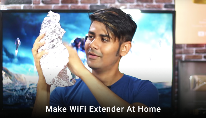 YouTubeIndia's tweet photo. Staying home isn't always easy, especially when the WiFi is weak 🤳
Thankfully, @iamasagar's got a simple secret to boost WiFi signal! https://t.co/qxxjJGCFpI https://t.co/R9NdmHn57L