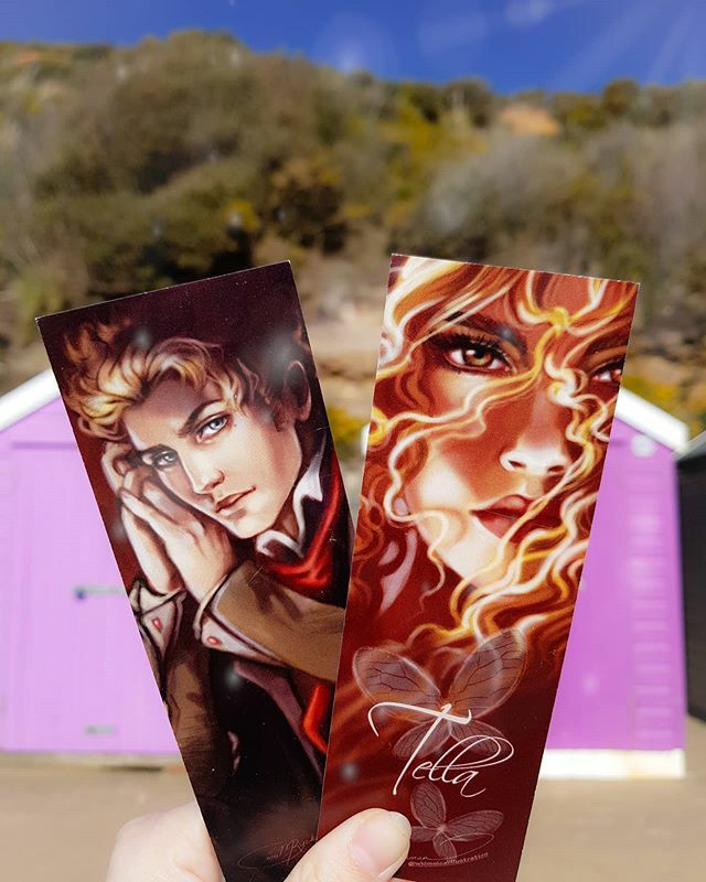 DateWithBooks's tweet photo. "His mouth was crashing against hers. He tasted like exquisite nightmares and stolen dreams, like the wings of fallen angels, and bottles of fresh moonlight." -@stephanie_garber 
I love these magical bookmarks by amazing @whimsicalillustration 💚
.
.
… https://t.co/P4iuQ8wukt https://t.co/ggZGwE2svs