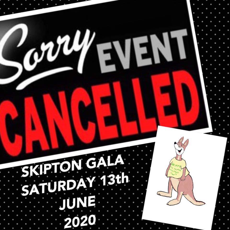 skipton_gala's tweet photo. We are really sorry to let you know, that for the first time in over 100 years, we've had to take the decision to cancel this year's Skipton Charities Gala due to the current uncertainty 💔 https://t.co/D5dkYLXuQW