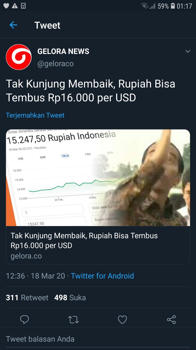 Bin02033736's tweet photo. MEROKET✔ dan tak akan terbendung https://t.co/7HMG0MnJ4q