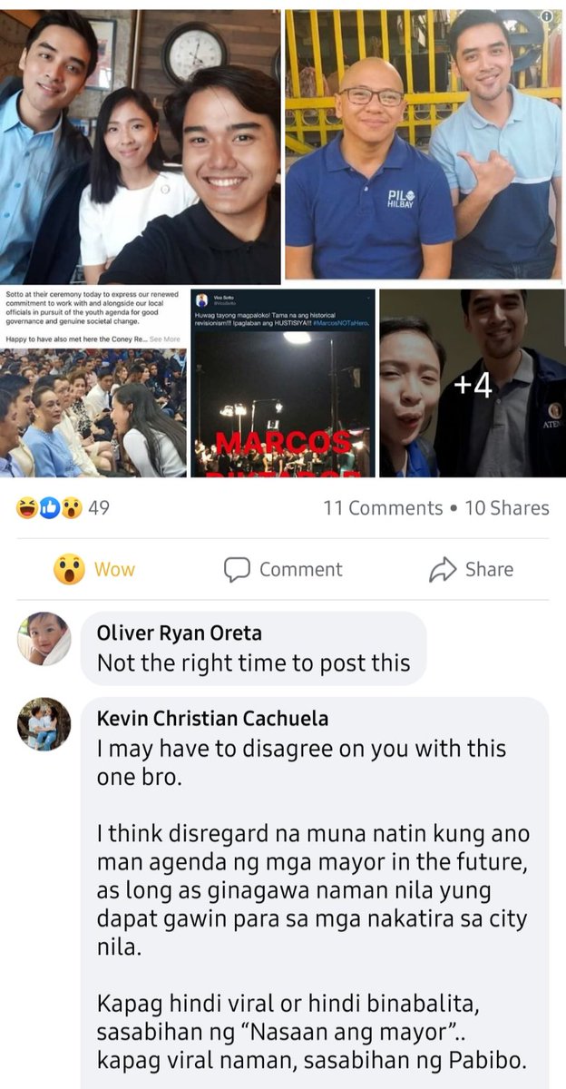 JakoMartin's tweet photo. Pag na post sa social media ang ginawa ni mayor "pabida". Pag wala sa social media "inutil na". Walang kulay ng pulitika sa crisis. Sad that I had to see this from a friend. Not a right time =(

#ProtectVico #FindingMayor https://t.co/GE5rtgdAtd
