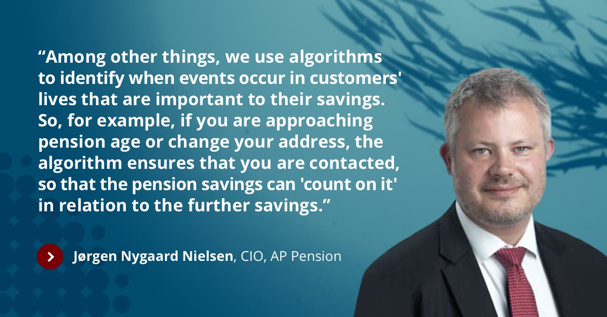 nnit's tweet photo. AP Pension' shares their experiences from the pension fund and of acting digitally in the financial sector. They uses robots and machine learning to meet customer needs: https://t.co/aIFYFMTdI3 #customerexperience #DigitalatScale #machinelearning #Robotics https://t.co/GJc4QpMYhZ