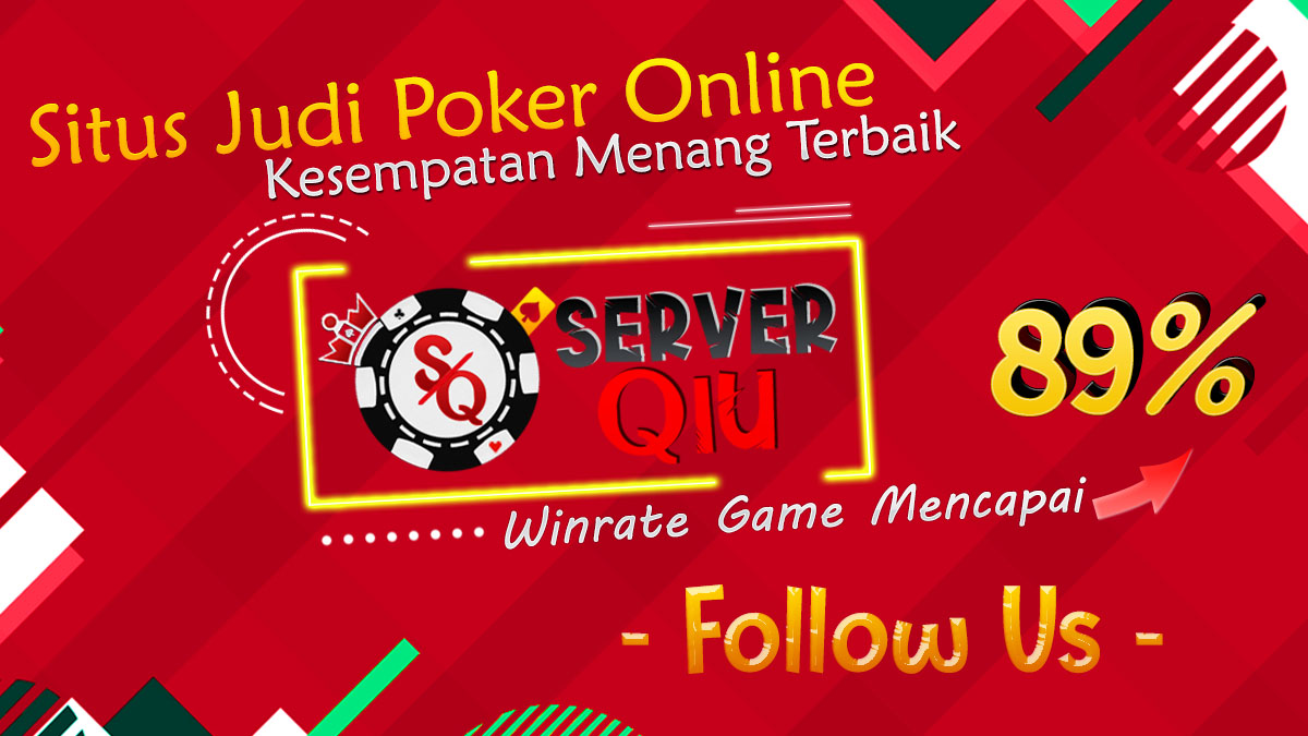 serverqiu's tweet image. ServerQiu, situs judi pkv games bandarq online terpercaya membuka peluang kesempatan kemenangan begitu besar untuk kalian semua.

Dimana winrate yang dipastikan mencapai 89% keatas. Buruan segara daftarkan diri kalian sekarang juga.

#pkvgames #highwinrate #bandarq #JudiOnline
