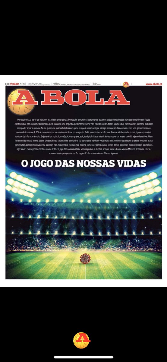 tvcsmarques's tweet photo. A Bola a ser A Bola 💪 https://t.co/cK0PMCx8VM