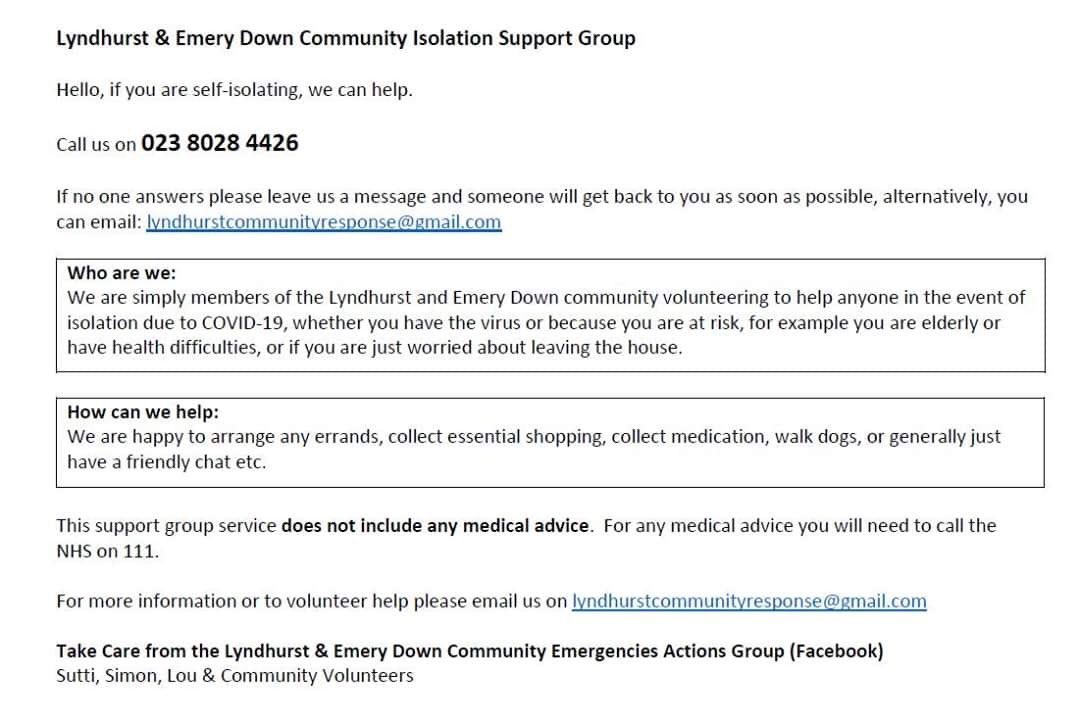 Friends of Lyndhurst Surgery tweet media