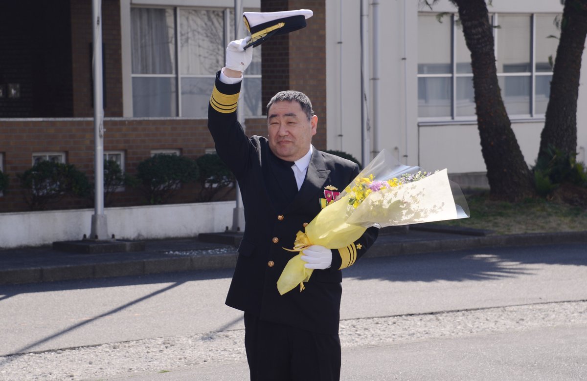 3月18日、海上自衛隊潜水艦隊は、司令官交代行事を行いました。同行事