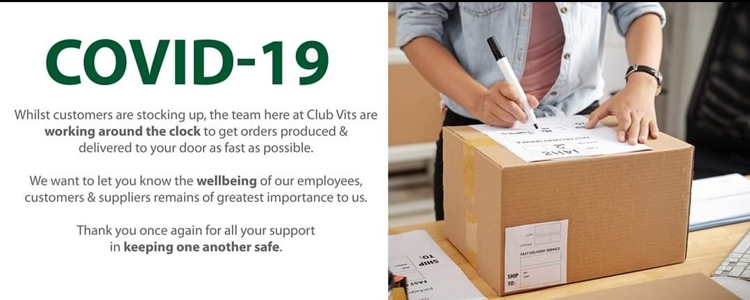 ClubVits's tweet photo. Please rest assured if you have placed orders with us recently, we are hoping to have all orders dispatched by Friday and Monday latest.
Behind the scenes, our small but dedicated team are grateful for your patience. Team CV https://t.co/CLQCOmN1X1