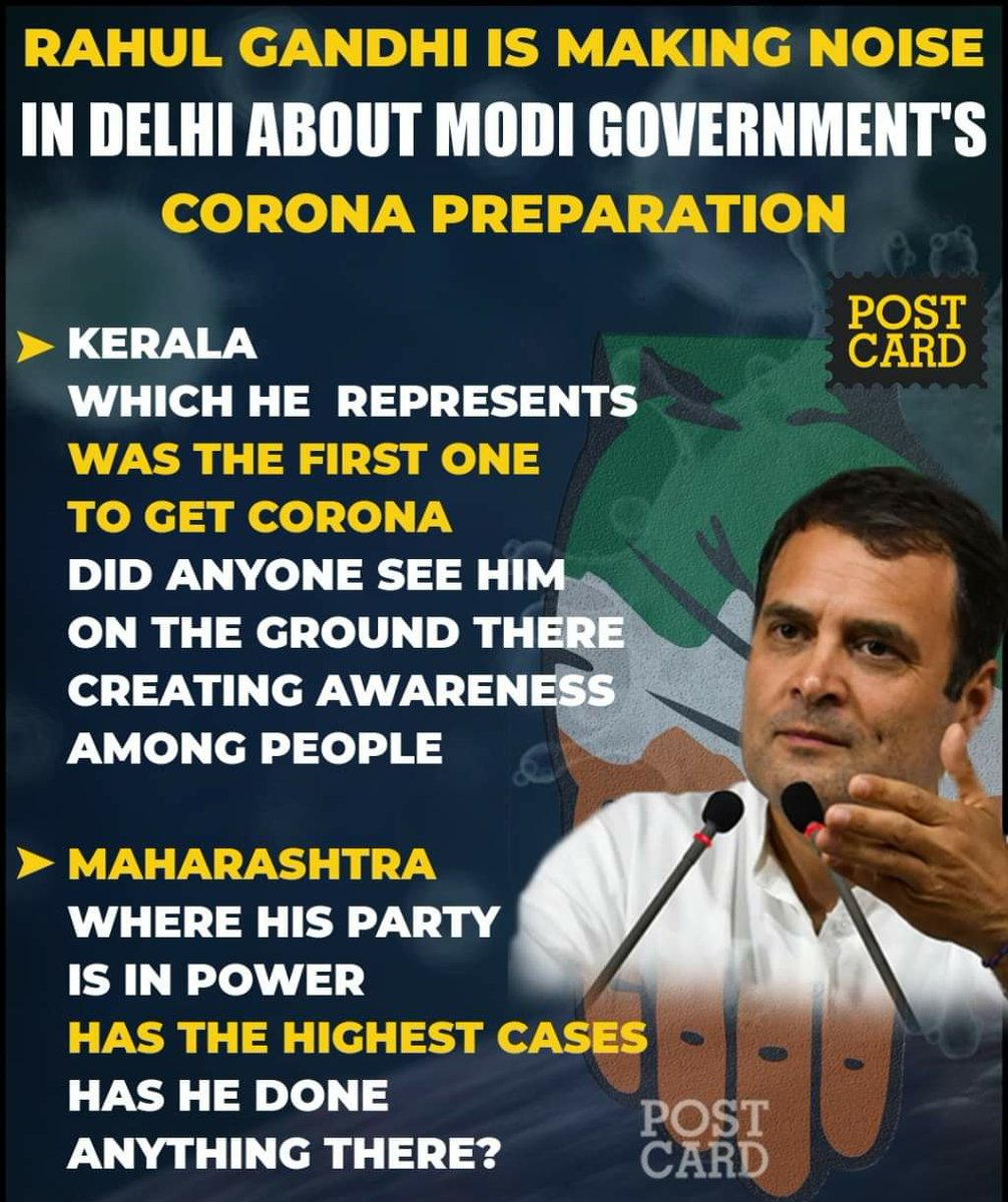 gauravs902's tweet photo. @RahulGandhi what's your stand on this.? @abpnewshindi @RubikaLiyaquat  #CoronaVirusUpdate #CoronaInMaharashtra @sambitswaraj @Swamy39 https://t.co/gm8d3Z6ypQ