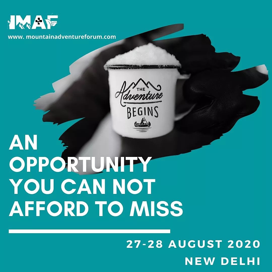 IMAF_ITVARA's tweet photo. Be a part of and witness the largest Adventure Industry event with professionals sharing their views and insights on the new &amp; emerging trends.

Register now- https://t.co/uX7ouEej4p
#AdventureTourism #TrekkingGears #SportsGear #GearManufacturer #TrekkingEquipment #iTvara https://t.co/lK7Kpr06Ce