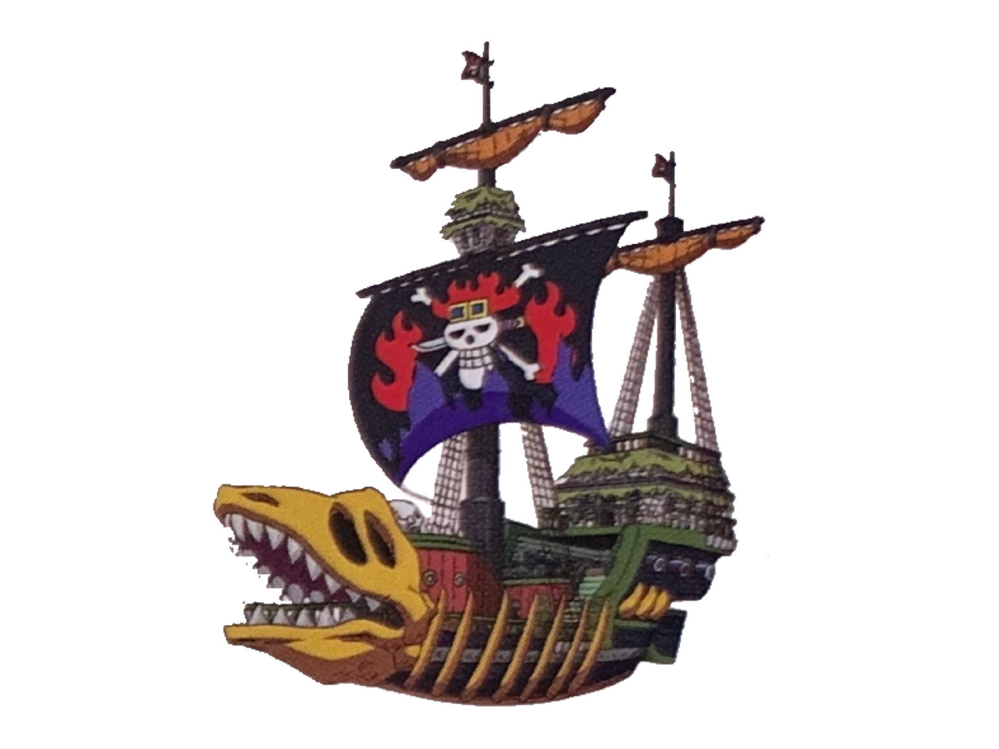 Log ワンピース考察 キッド海賊団の船についてのご質問 2年前はまだキッド達の船は ビクトリアパンク号 ではなかったっぽいですよね 画像2枚目 頂上戦争の時に集まった船の中にキッド達のもあると思うんですが どれでしょうかね 船首と甲板は