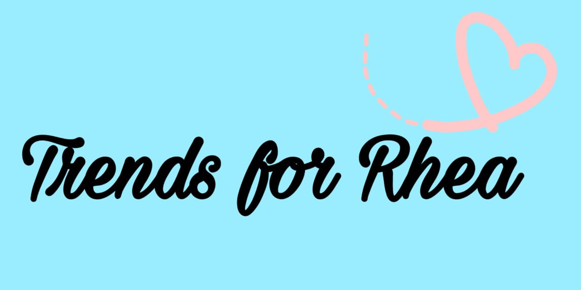 《• TRENDS •》~ A THREAD  #RheaSharma