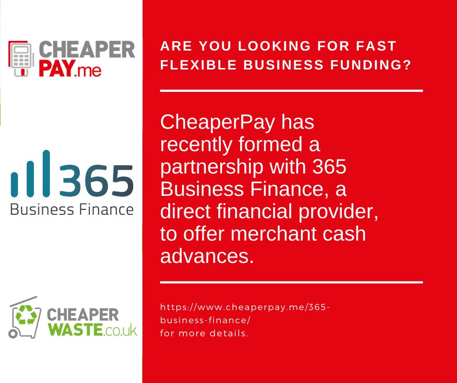 PrimePayments's tweet photo. Are you looking for fast flexible business funding?
We're working with 365 Business Finance to offer merchant cash advances. SME's can get funding from £5,000 to £200,000, with repayments made via a small percentage of card payments.
Find out more https://t.co/IVHHT6YcnD #SMEUK https://t.co/FlUTdMp8bS