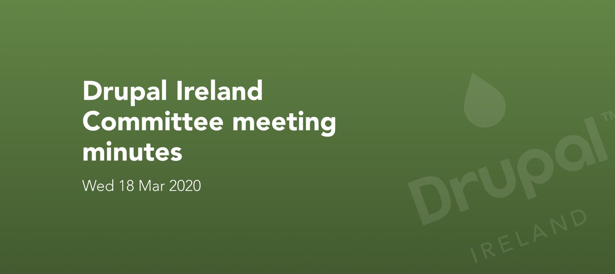 Drupal Ireland tweet media