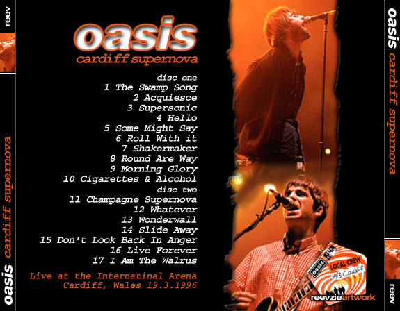 Oasis Biblical Cardiff & Dublin 1996 セット Latest Oasis News on X: