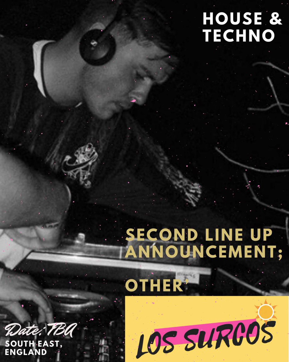 Pleased to announce we will have @other_harry doing a set for us! You don’t wanna miss out so share with your friend and get ready to groove🕺🏽💃🏽 details on location and date soon to be announced 🤘🏽
