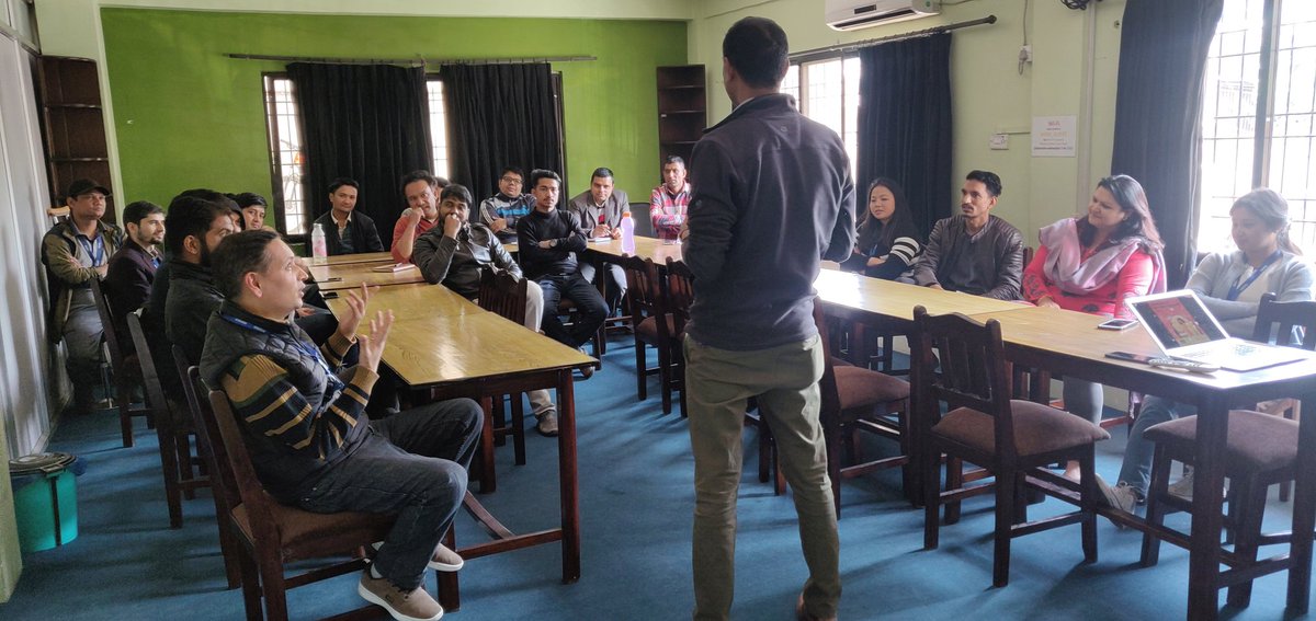HERDIntl's tweet photo. #HappeningNow COVID-19 Sensitization Meeting
#stayupdated #stayalert #KnowTheFacts #Sensitization #PrepareCarefully #DontPanic https://t.co/WMOH4Wu8tl