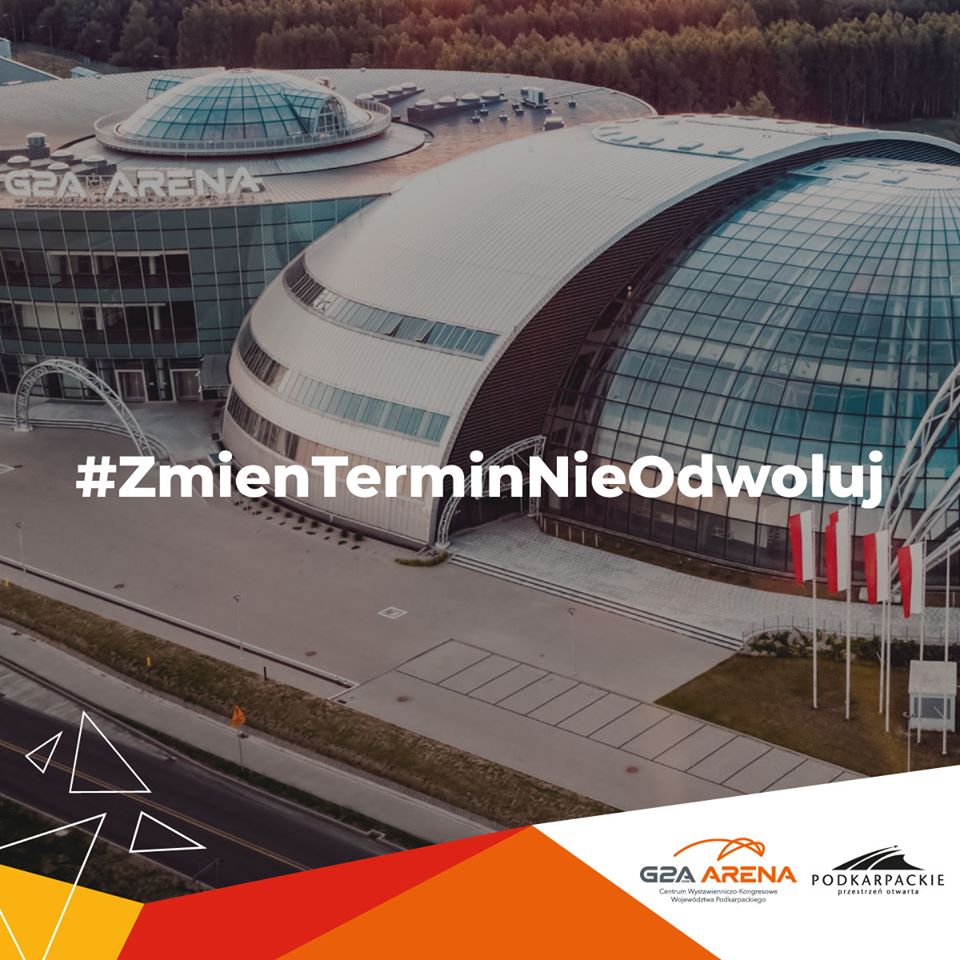 g2aarena's tweet photo. #G2AArena dołącza do ogólnopolskiej akcji branży MICE #ZmienTerminNieOdwoluj ❗ Twoja konferencja lub kongres nie mogę się odbyć w najbliższym czasie❓ Nasz dział najmu znajdzie dla Ciebie dogodny, nowy termin 😀 Napisz na: sprzedaz@g2aarena.pl 📧 https://t.co/iwSZsvEWJ4