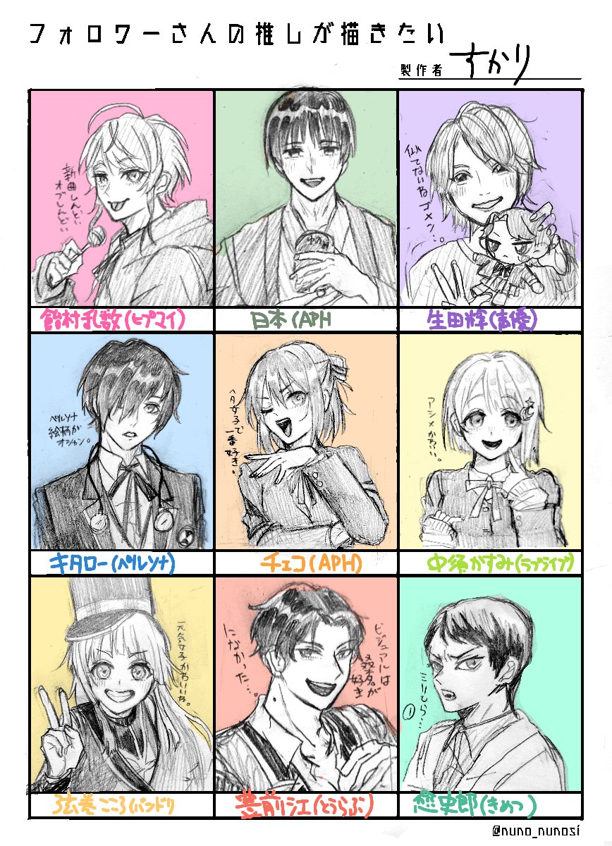 #フォロワーさんの推しを描きたい
激遅!!!かきました!!! 