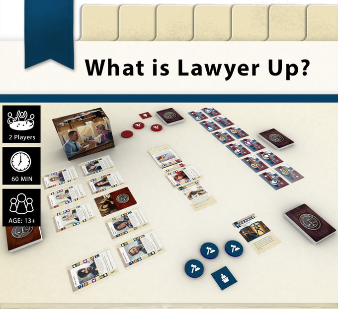 Darkstoners's tweet photo. Juego interesante: "Lawyer Up". #Kickstarter https://t.co/JmA0lo3O6J https://t.co/aYLDVwA0I4