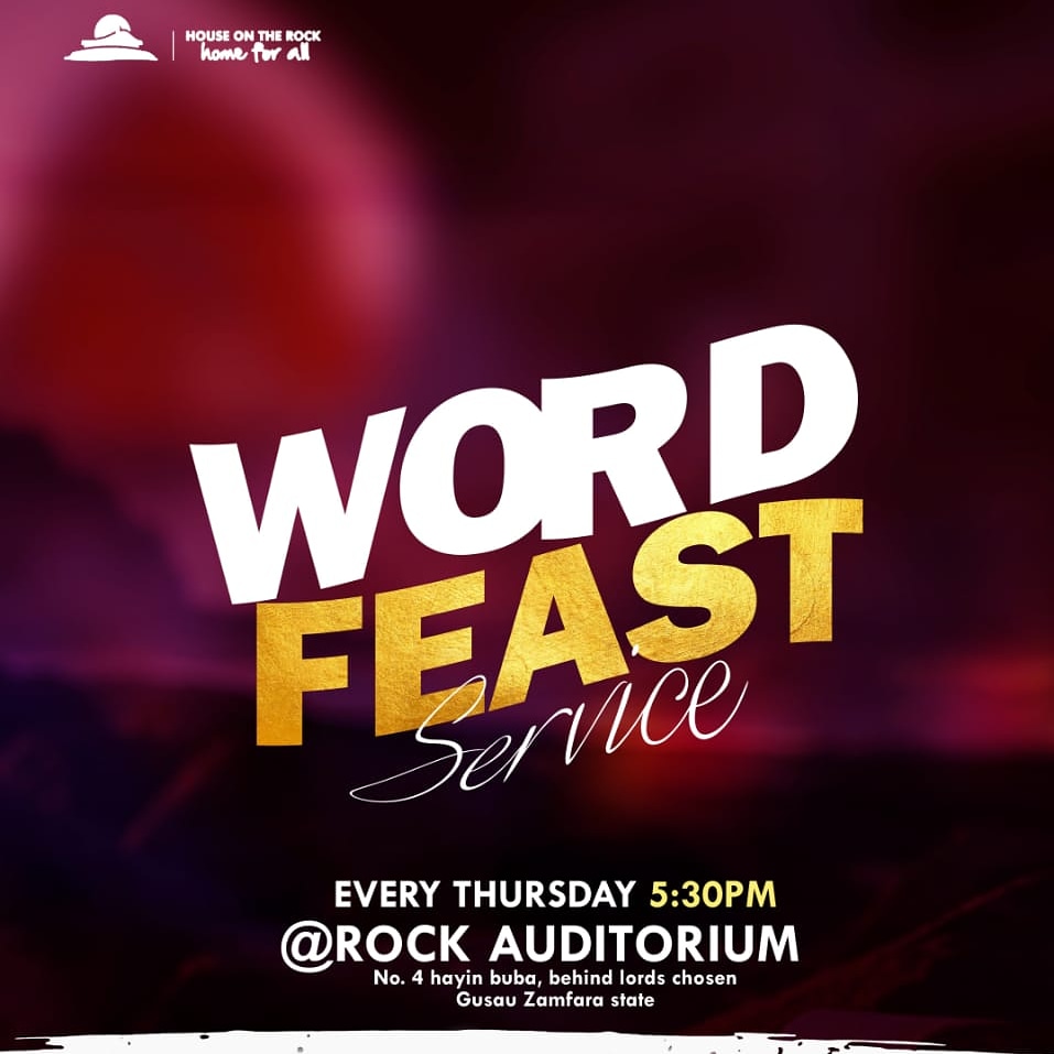 The word of God keeps us alive to the promises of God.

 Join us this evening for a thorough exposition of the word of God. 

#HotrInvitesYou