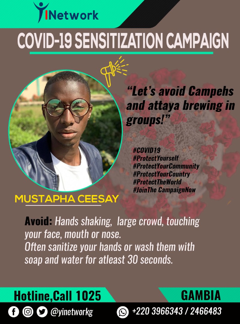 YinetworkG's tweet photo. JOIN OUR CONVID-19 CAMPAIGN  NOW!!

To join
Send a picture of yourself and a short message to sensitize the world.

#COVID19 
#ProtectYourself 
#jointhecampaignnow https://t.co/hP6NXcSaW6