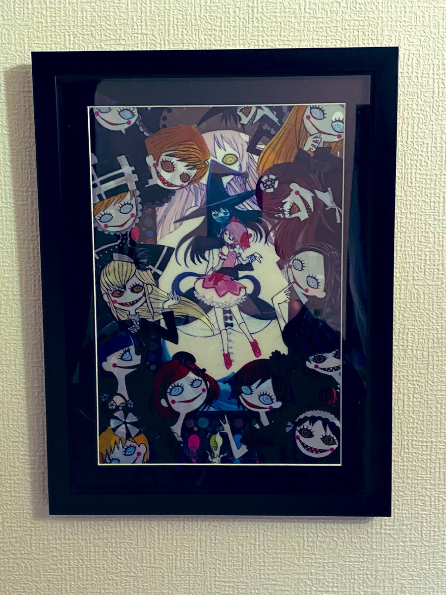 O Xrhsths ぬら次郎 ねこパン日記 3巻2 12発売 Sto Twitter Blu Ray特典のクリアファイルですね サイズのクリアファイルを収納できる額に額装してますー