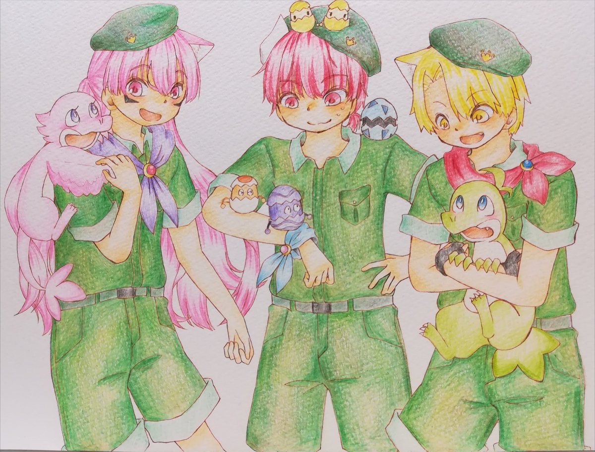 かりんとう ドラズのお3人方に勝手に映画の服着せてしまった え あんだって 服の色が違う 気にしたら終わりだよ ドラメッド3世 エル マタドーラ ドラ ザ キッド